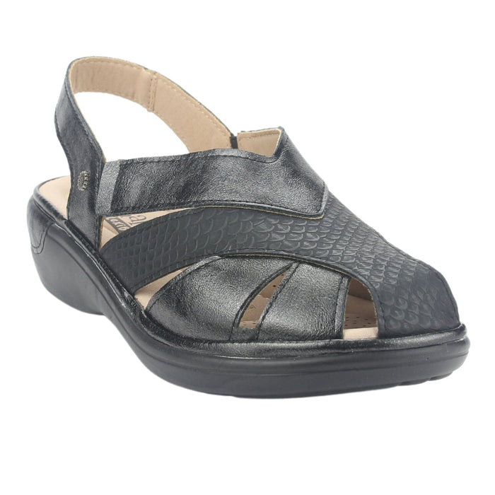 Sandalia Chalada Mujer Mestico-1 Negro Casual Sandalias Chalada