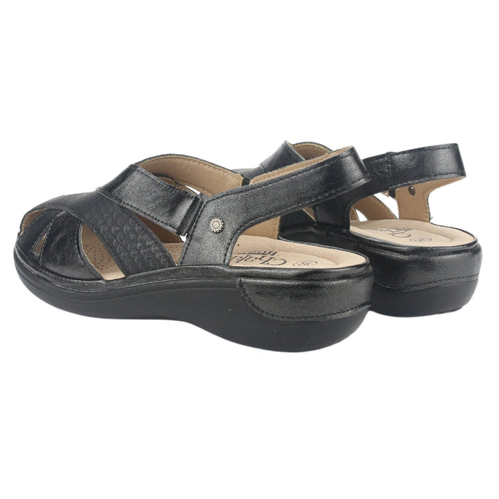 Sandalia Chalada Mujer Mestico-1 Negro Casual Sandalias Chalada