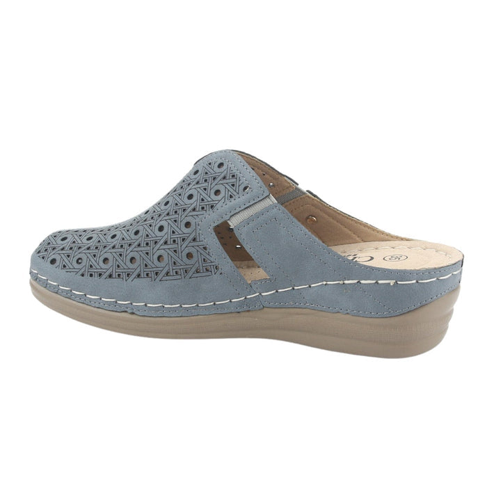 Sandalia Chalada Mujer Musa-1 Azul Casual Sandalias Comfort Chalada