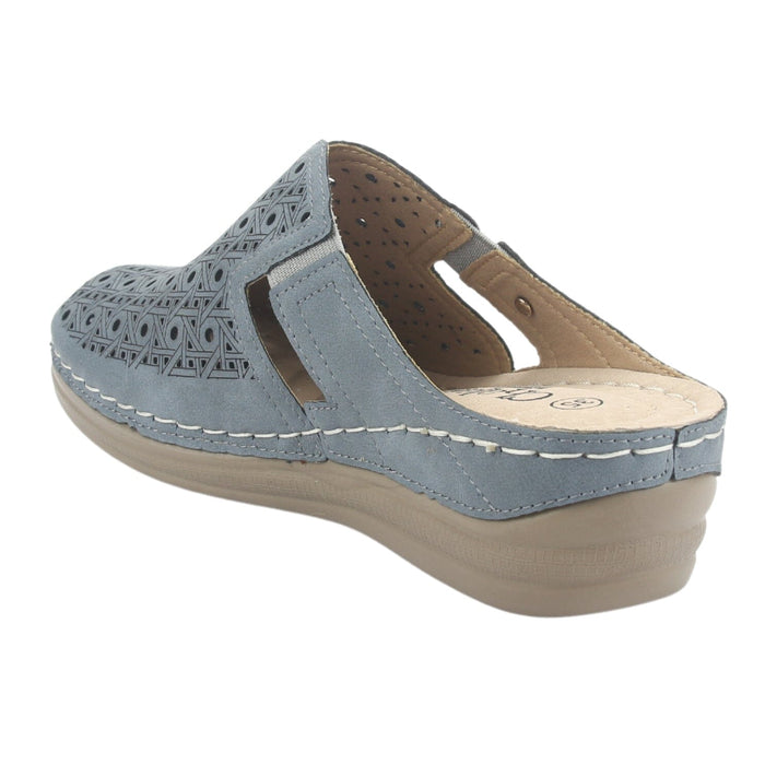 Sandalia Chalada Mujer Musa-1 Azul Casual Sandalias Comfort Chalada