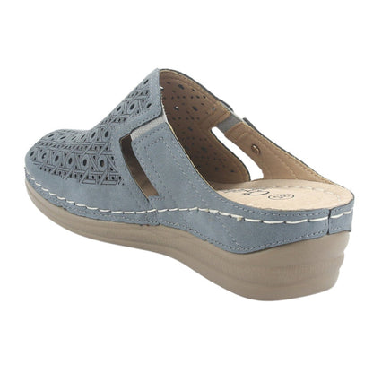 Sandalia Chalada Mujer Musa-1 Azul Casual Sandalias Comfort Chalada