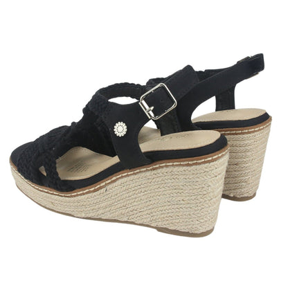 Sandalia Chalada Mujer Pole-2 Negro Casual Sandalias Chalada
