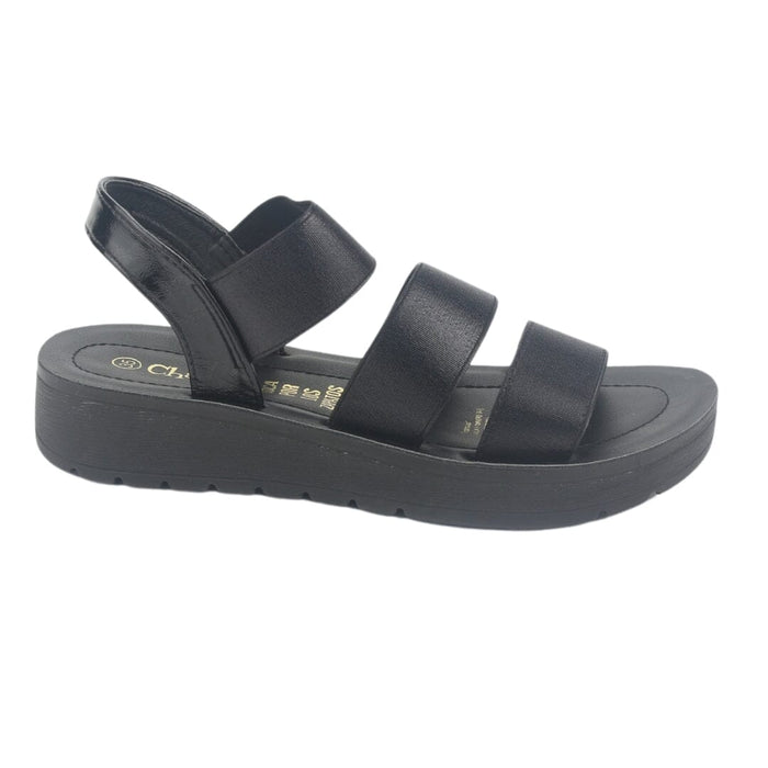 Sandalia Chalada Mujer Quantah-20 Negro Casual Sandalias Chalada