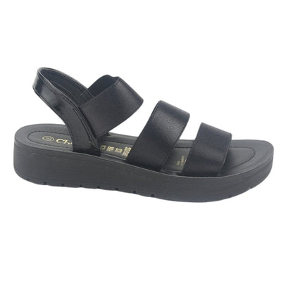Sandalia Chalada Mujer Quantah-20 Negro Casual Sandalias Chalada