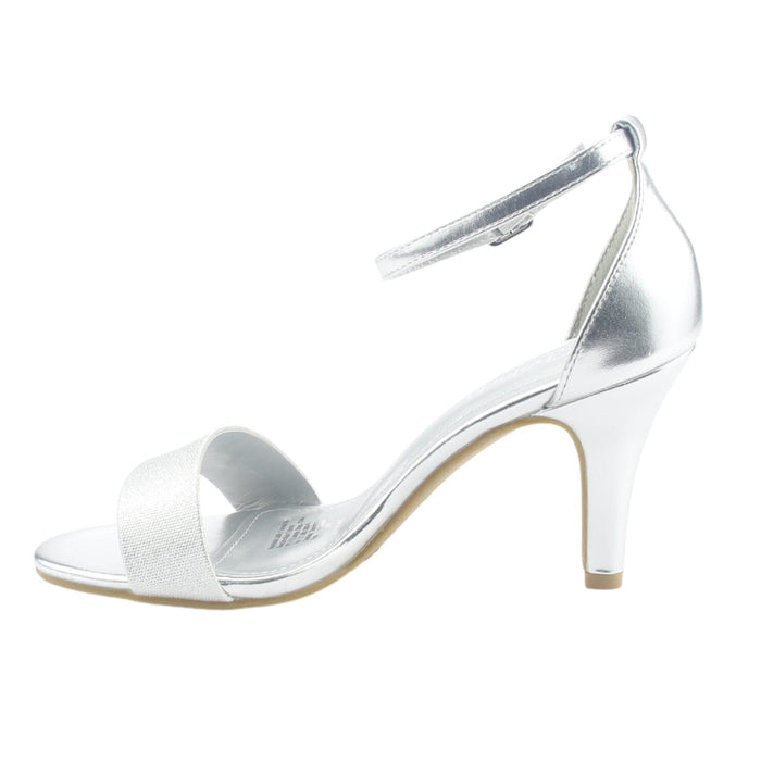 Sandalia Chalada Mujer Soul-1 Plateado Fiesta Sandalias Chalada