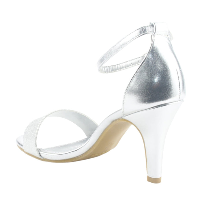 Sandalia Chalada Mujer Soul-1 Plateado Fiesta Sandalias Chalada