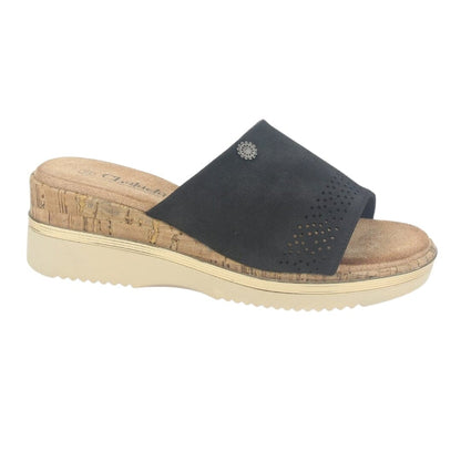 Sandalia Chalada Mujer Tera-1 Negro Plataforma Sandalias Chalada