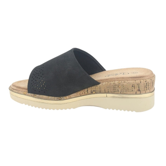 Sandalia Chalada Mujer Tera-1 Negro Plataforma Sandalias Chalada