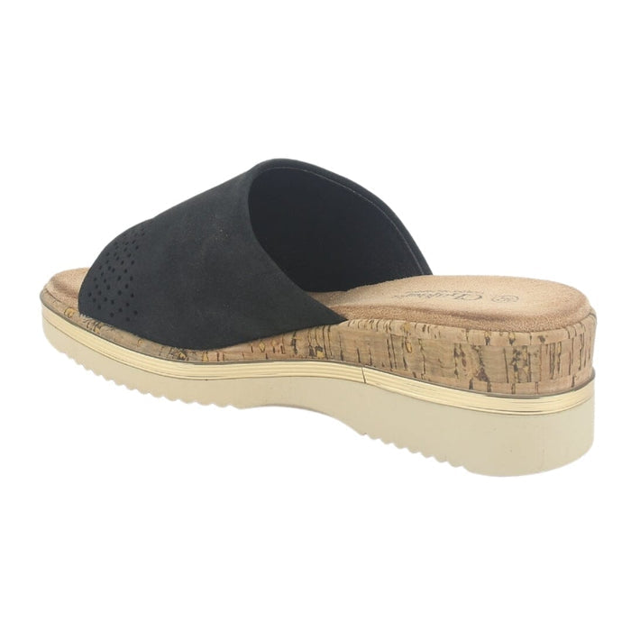 Sandalia Chalada Mujer Tera-1 Negro Plataforma Sandalias Chalada