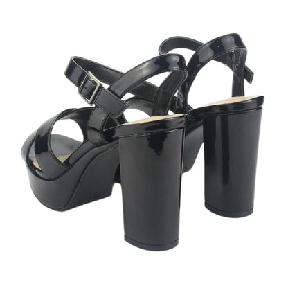 Sandalia Chalada Mujer Vina-1 Negro Fiesta Sandalias Chalada