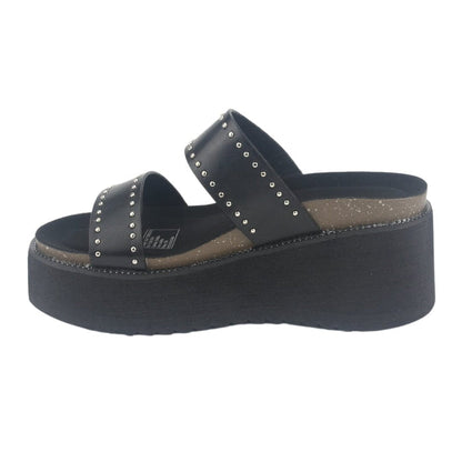 Sandalia Chalada Mujer Viru-30 Negro Plataforma Sandalias Chalada