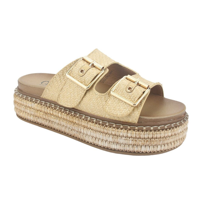 Sandalia Chalada Mujer Yukon-15 Beige Plataforma Poki Sandalias Chalada