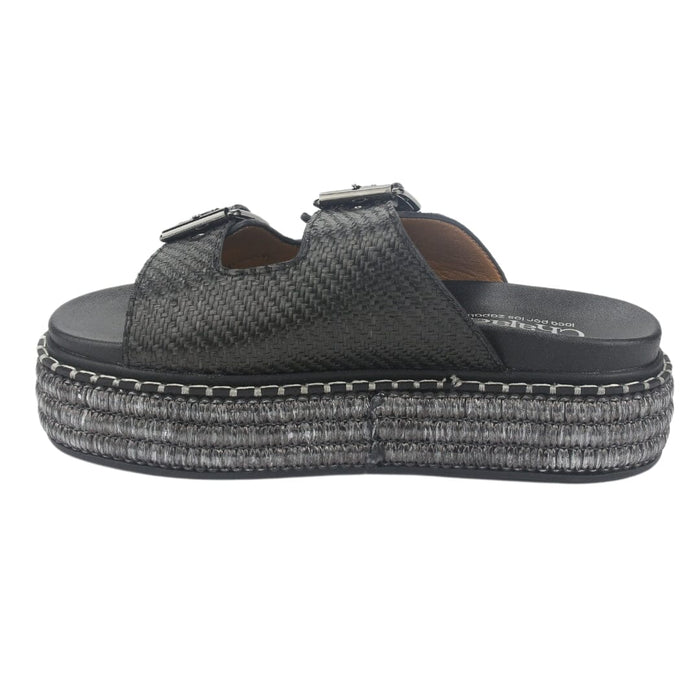 Sandalia Chalada Mujer Yukon-15 Negro Plataforma Poki Sandalias Chalada