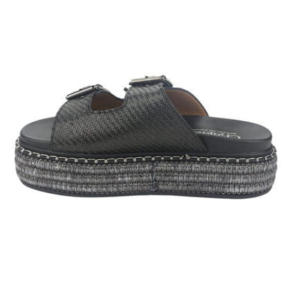 Sandalia Chalada Mujer Yukon-15 Negro Plataforma Poki Sandalias Chalada