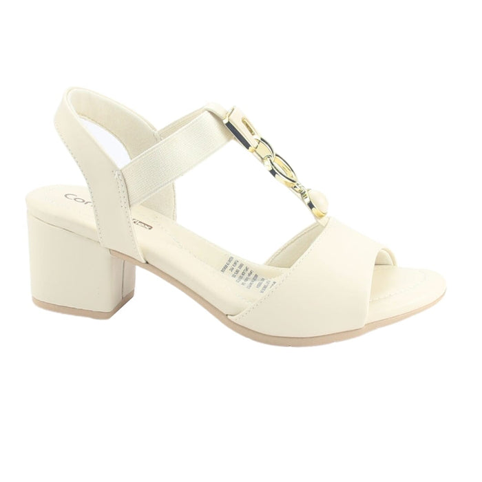 Sandalia Comfortflex Mujer 2457402 Nude Casual Sandalias Comfortflex