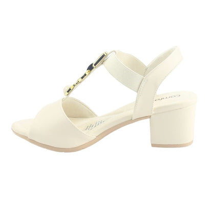 Sandalia Comfortflex Mujer 2457402 Nude Casual Sandalias Comfortflex