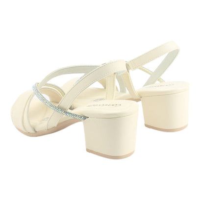 Sandalia Comfortflex Mujer 2457404 Nude Casual Sandalias Comfortflex