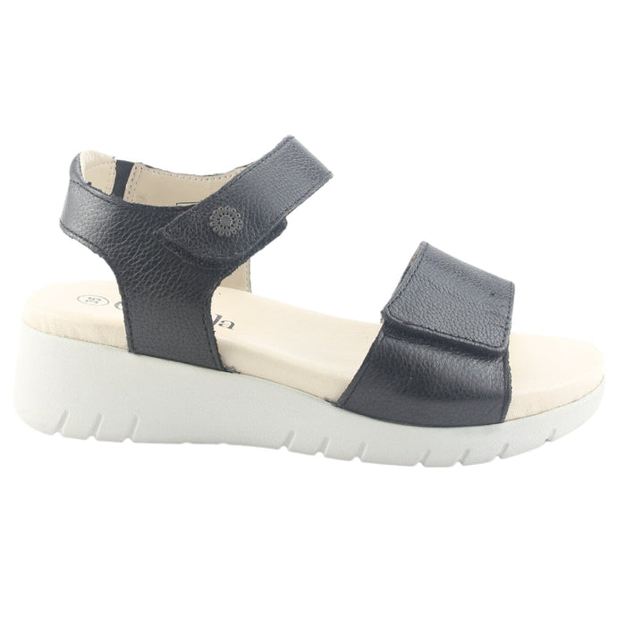 Sandalia de Cuero Chalada Mujer Raisa-2 Negro Casual Sandalias Chalada