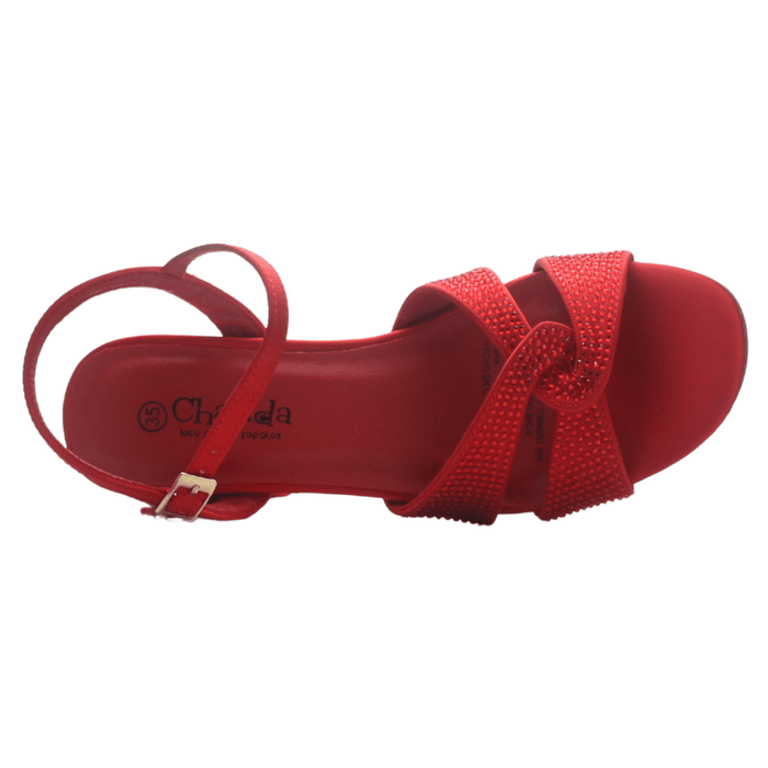 Sandalia de mujer Rojo Casual Chalada Fira-2 Sandalias Chalada