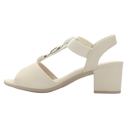 Sandalia Mujer Beige Claro Comfortflex 2557403 Casual Sandalias Comfortflex