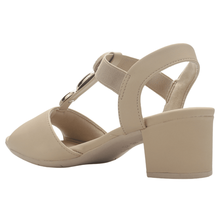 Sandalia Mujer Beige Oscuro Comfortflex 2557403 Casual Sandalias Comfortflex