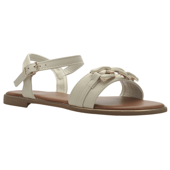 Sandalia Mujer Casual Beige Chalada Buckel-3 Sandalias Chalada