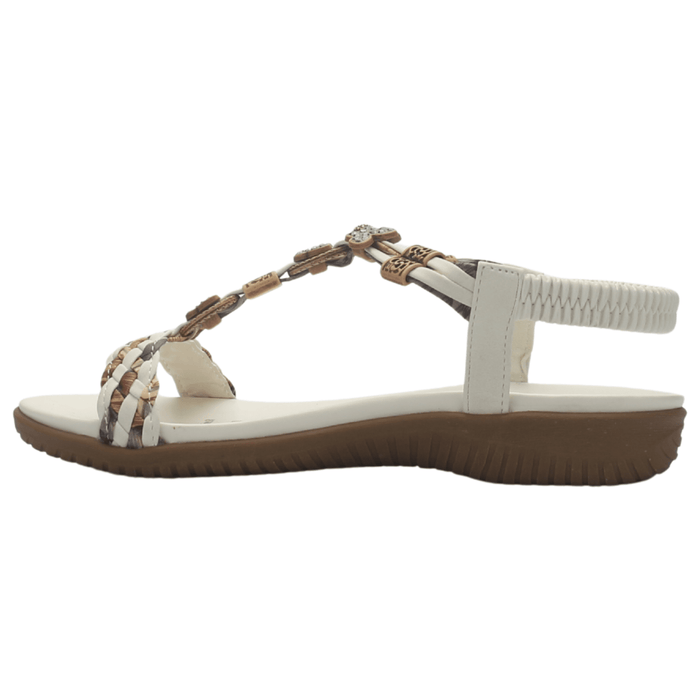 Sandalia Mujer Casual Blanco Chalada Clara-11 Sandalias Chalada