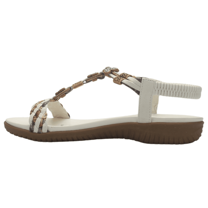 Sandalia Mujer Casual Blanco Chalada Clara-11 Sandalias Chalada