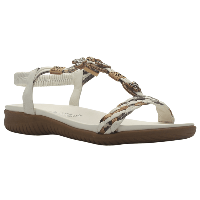 Sandalia Mujer Casual Blanco Chalada Clara-11 Sandalias Chalada