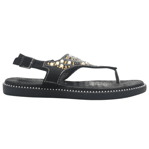 Sandalia Mujer Casual Negro Chalada Angui-2 Sandalias Chalada