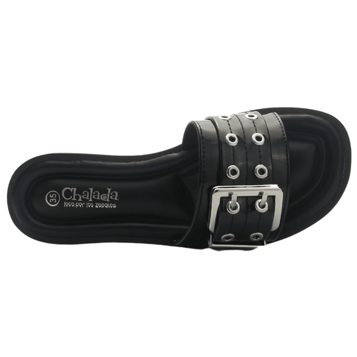 Sandalia mujer Casual Negro Chalada Bellagio-1 Sandalias Chalada