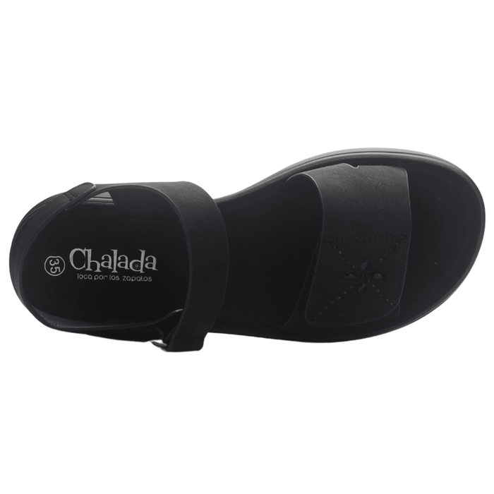 Sandalia mujer Casual Negro Chalada Bless-1 Sandalias Chalada