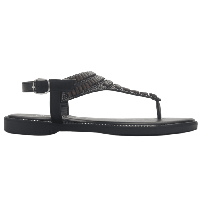 Sandalia Mujer Casual Negro Chalada Buckel-5 Sandalias Chalada