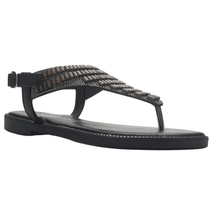 Sandalia Mujer Casual Negro Chalada Buckel-5 Sandalias Chalada