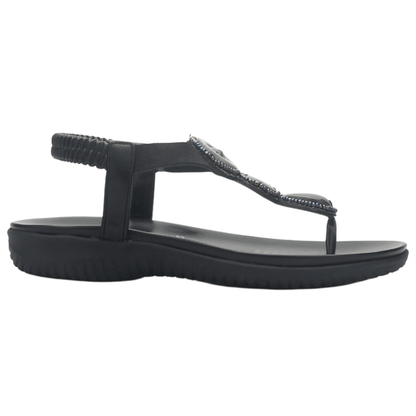 Sandalia Mujer Casual Negro Chalada Clara-12 Sandalias Chalada