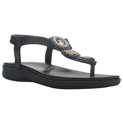 Sandalia Mujer Casual Negro Chalada Clara-12 Sandalias Chalada