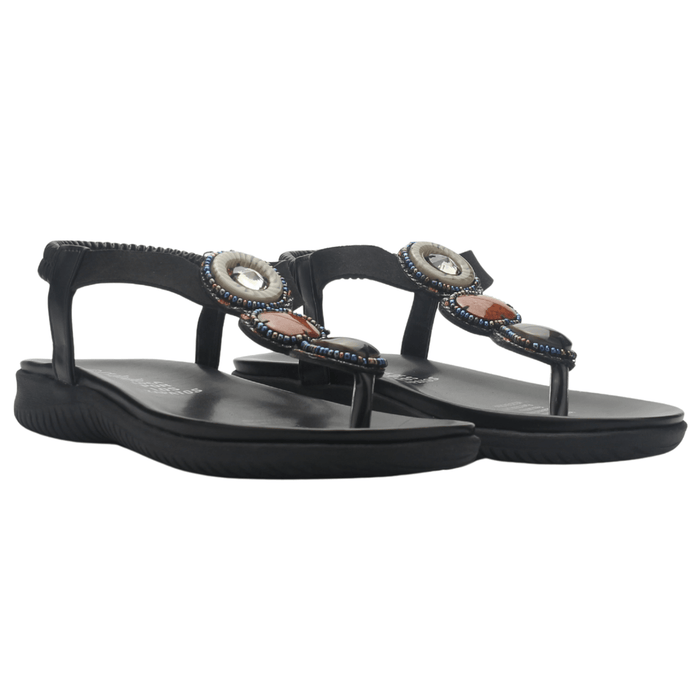 Sandalia Mujer Casual Negro Chalada Clara-12 Sandalias Chalada