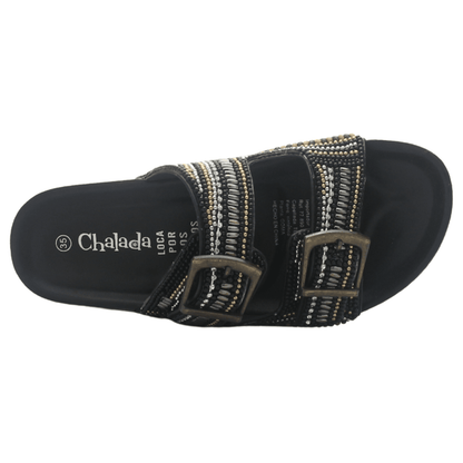 Sandalia Mujer Casual Negro Chalada Doit-20 Sandalias Chalada
