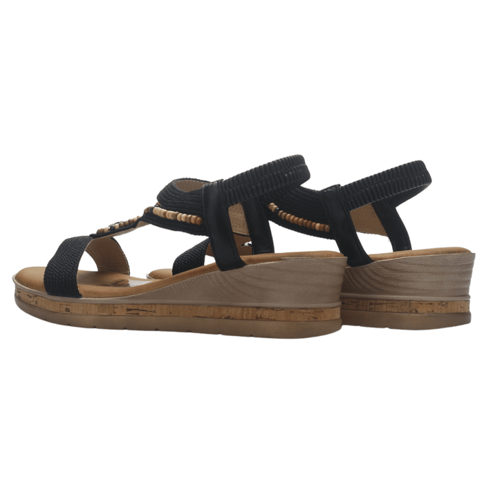Sandalia Mujer Casual Negro Chalada Molina-1 Sandalias Chalada