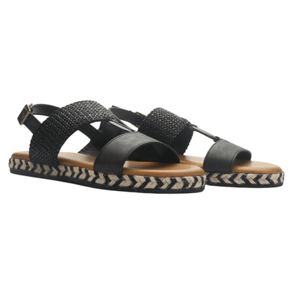 Sandalia mujer Casual Negro Chalada Murano-1 Sandalias Chalada