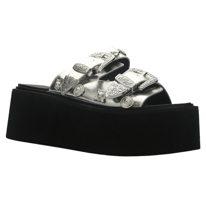 Sandalia mujer Casual Plateada Chalada Way-20 Sandalias Chalada