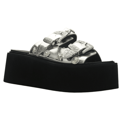 Sandalia mujer Casual Plateada Chalada Way-20 Sandalias Chalada
