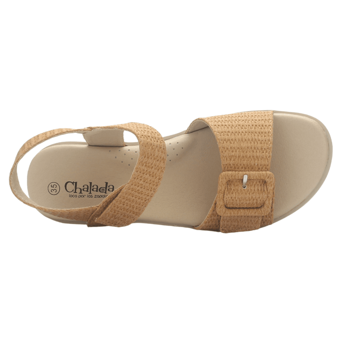 Sandalia Mujer Chalada Bera-1 Beige Casual Sandalias Chalada