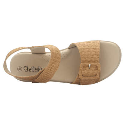 Sandalia Mujer Chalada Bera-1 Beige Casual Sandalias Chalada