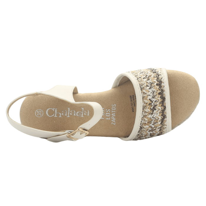 Sandalia Mujer Chalada Dijonh-21 Beige Casual Sandalias Chalada
