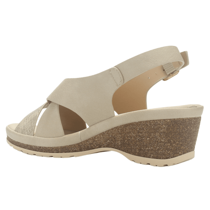Sandalia Mujer Chalada Ica-30 Beige Casual Sandalias Chalada