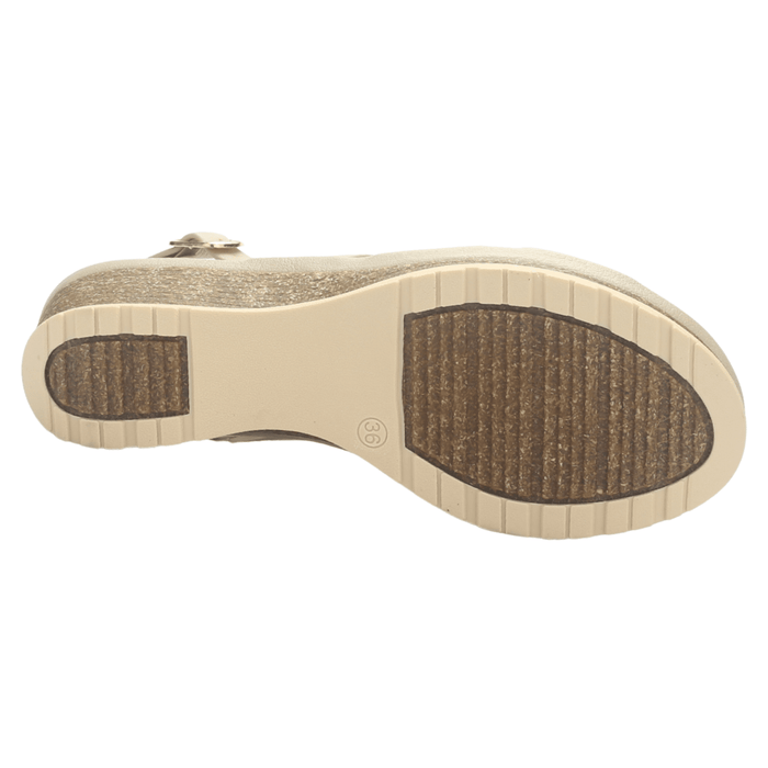 Sandalia Mujer Chalada Ica-30 Beige Casual Sandalias Chalada