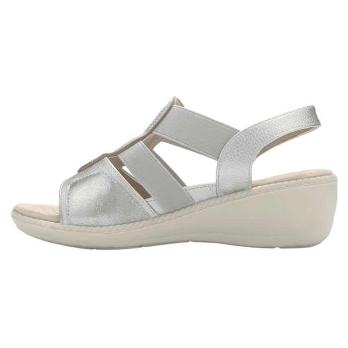 Sandalia Mujer Chalada Lupe-4 Plateado Casual Sandalias Chalada