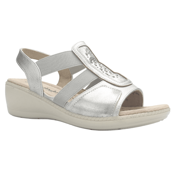 Sandalia Mujer Chalada Lupe-4 Plateado Casual Sandalias Chalada