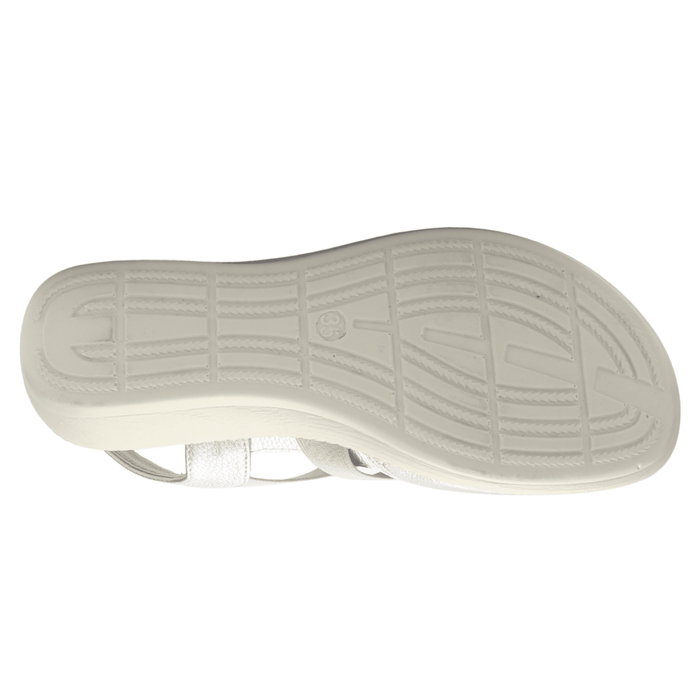 Sandalia Mujer Chalada Lupe-4 Plateado Casual Sandalias Chalada